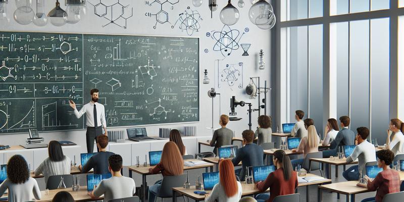 Gestion et Organisation des Cours en Physique-Chimie Gestion et Organisation des Cours en Physique-Chimie