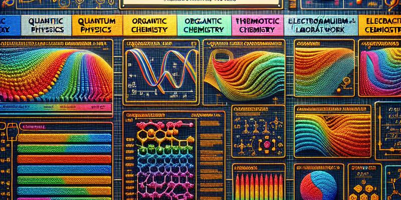 Programme de la Licence PC (Physique-Chimie) : Année 3 Programme de la Licence PC (Physique-Chimie) : Année 3